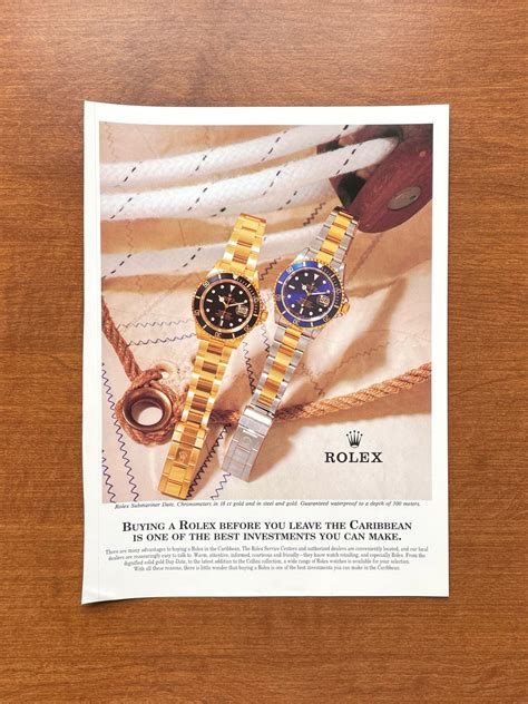 1988 rolex caribiean magazine covers|rolex 16610 sub.